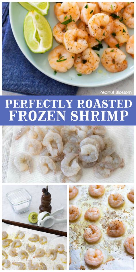 Frozen Shrimp Baked In Oven, Boil Frozen Shrimp, How To Cook Frozen Shrimp, Shrimp From Frozen, Cook Frozen Shrimp, Shrimp In The Oven, Frozen Shrimp Recipes, Cooking Shrimp, Peanut Gallery