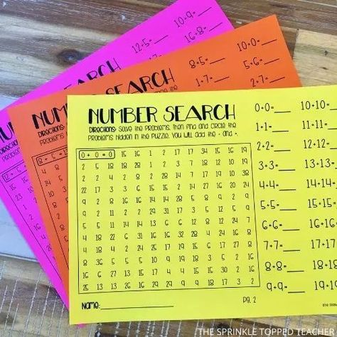 As a teacher, I'm always looking for fun and engaging math fact fluency practice pages. I love these free math fact worksheets and games! My students just beg for more! They have addition, subtraction, multiplication, and division so they are perfect for first grade, 2nd grade, 3rd grade, and 4th grade kids! 2nd Grade Math Facts, Math Games Kids, Math Facts Practice, Worksheets For 2nd Grade, 2nd Grade Math Games, Math Fact Games, Math Fact Worksheets, Math Fact Practice, Math Activities Elementary