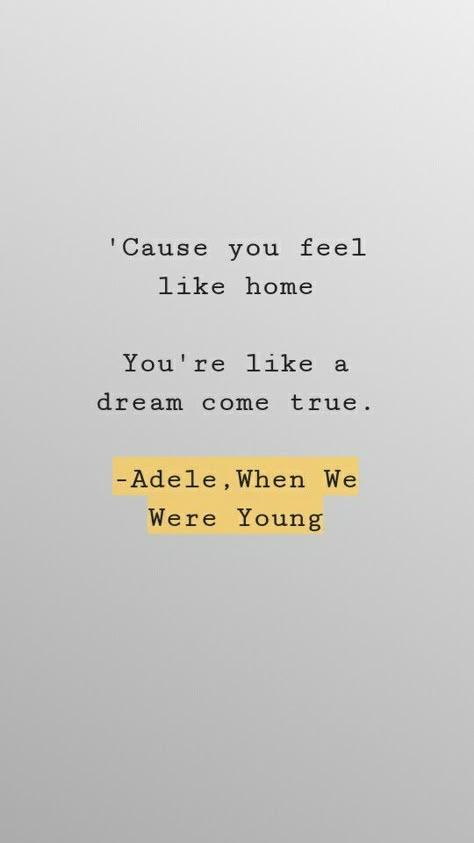 Adele Song Quotes, Adele Lyrics Tattoo, Adele Wallpaper Lyrics, Adele Songs Lyrics, Adele Quotes, Adele 19, Adele Lyrics, Sarah Tattoo, Adele Wallpaper