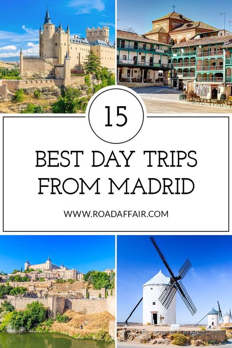 2 Days In Madrid Spain, Madrid 2 Days, Madrid One Day Itinerary, Madrid Day Trips, Three Days In Madrid, Day Trips From Madrid Spain, Day Trips From Madrid, Madrid Spain Travel, Spain Aesthetic