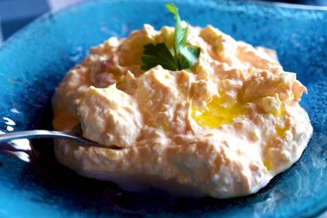 Tirokafteri Recipe, Portokalopita Recipe, Feta Cheese Dip, Greek Heritage, Cheese Pie, Greek Cooking, Cheese Dip, Appetizer Dips, Greek Recipes