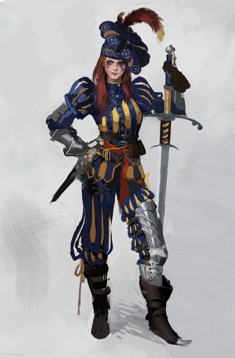 by Seungyoon Lee Warhammer Fantasy Roleplay, Female Knight, Dungeons And Dragons Characters, Fantasy Armor, Warhammer Fantasy, Fantasy Warrior, Arte Fantasy, Fantasy Rpg, Fantasy Inspiration