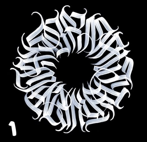 Calligraffiti Alphabet, Calligraphic Tattoo, Calligraffiti Tattoo, Dark Gothic Tattoo, Calligraphy Numbers, Lettering Malandro, Dark Lettering, Tattoo Lettering Design, Gothic Lettering