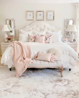 French Bedroom Decor, Elegant Bedrooms, French Style Bedroom, French Country Bedrooms, French Bedroom, Country Bedroom, Makeover Bedroom, Bedrooms Decor, Style Bedroom