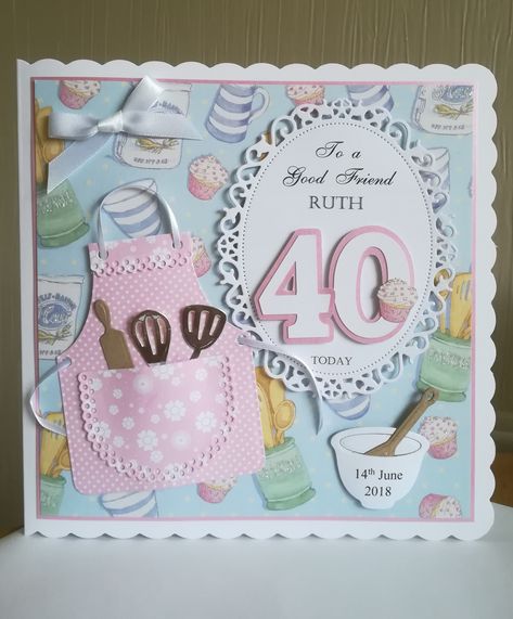 40th Birthday Card Ideas For Women, 40th Birthday Card Ideas For Women Handmade, 40th Birthday Cards For Women Handmade, 40 Birthday Card For Woman, Birthday Cards For 40 Year Old Woman, 40th Cards Birthday For Women, Hand Made 40th Birthday Cards, Cricut Birthday Cards, Cricut Birthday