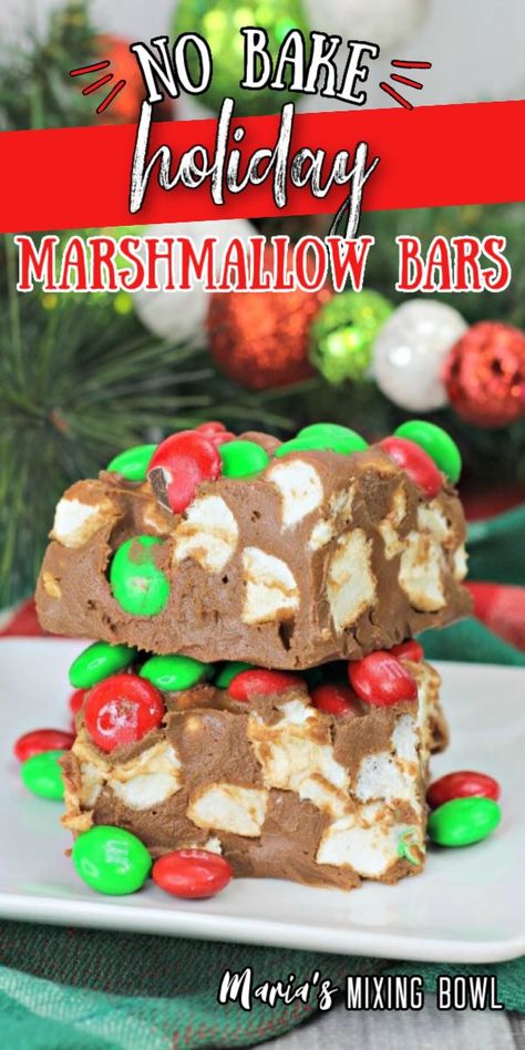 Marshmallow Desserts, Marshmallow Bars, Marshmallow Treats, Recipes With Marshmallows, Butterscotch Chips, Incredible Recipes, Holiday Baking, Candy Recipes, Dessert Bars