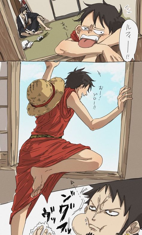 Law X Luffy, رورونوا زورو, Arte Indie, One Piece Cartoon, One Piece Meme, One Piece Crew, One Piece Wallpaper Iphone, One Piece Ship, One Piece Funny