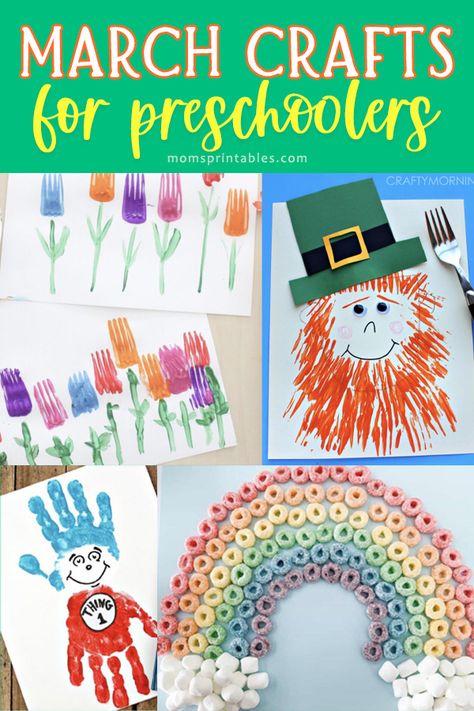 March crafts for preschoolers | March crafts for kids | March preschool crafts | March arts and crafts | crafts for March March Handprint Crafts, March Arts And Crafts, March Crafts For Preschoolers, March Preschool Crafts, March Crafts For Kids, Preschoolers Crafts, March Preschool, Adaptive Art, March Crafts