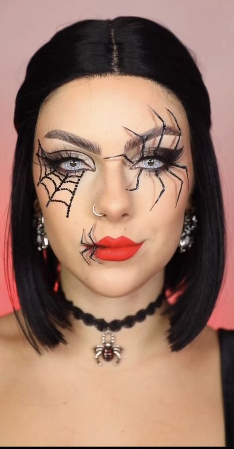 Spiderweb Costume, Halloween Witches, Face Painting Halloween, Halloween Costumes Makeup, Halloween Make Up, Halloween 2024, Up Halloween, Halloween Make, Costume Makeup