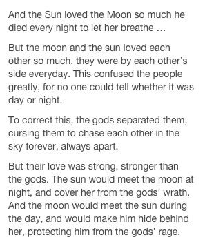 The love story of the Sun and the Moon. Sun And Moon Love Poem, To The Moon And Back Meaning, Love Story Of Sun And Moon, When The Sun Loves The Moon, Poem About The Sun And Moon, The Sun And The Moon Story, Story Of The Sun And Moon, Tell Me The Story About How The Sun, Sun And Moon Writing Prompt