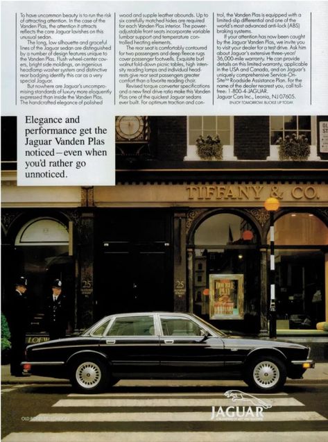 Curbside Classic: 1986-94 Jaguar XJ6 (XJ40) – Beauty Is A Beast | Curbside Classic Jaguar Xj40, Digital Dashboard, Jaguar Daimler, Jaguar Xj, Jaguar Car, Retro Ads, Magazine Ad, Big Car, Limited Slip Differential