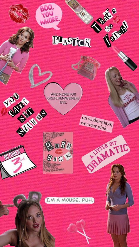 Mean Girls💄💋#viral#blowup#vibes Mean Girls Photobooth, Gretchen Weiners, Mean Girl Quotes, Girls Rules, Pretty Acrylic Nails, Barbie Girl, Mean Girls, Wear Pink, We Wear