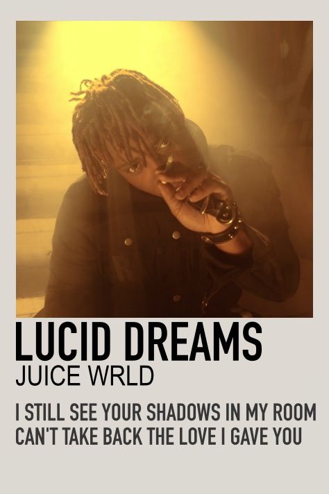 Lucid Dreams Song, Kat Core, Dream Song, Rap Album Covers, Polaroid Posters, Nostalgia Aesthetic, Busta Rhymes, Lucid Dream, Lucid Dreams