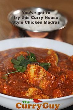 Making chicken madras The Curry Guy, Madras Recipes, Curry Base, Chicken Madras, Making Chicken, Madras Curry, Indian Chicken, Recipe Indian, Curry Dishes