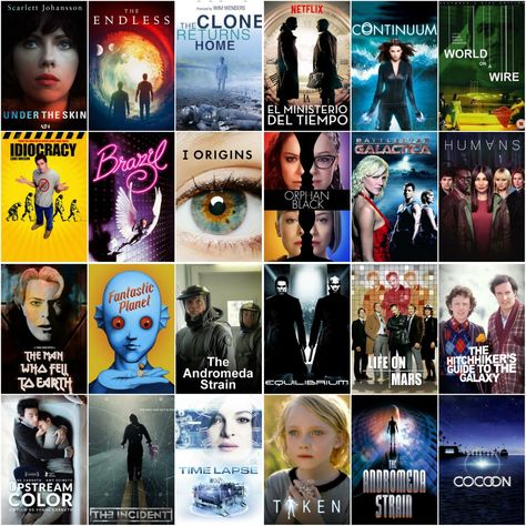 80s Sci Fi Movies, Science Fiction Movies List, Best Sci Fi Movies, Futuristic Movies, Movies Sci Fi, Cyberpunk Movies, I Origins, Science Movies, 80s Sci Fi