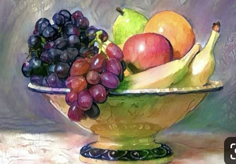 Create a character or characters based on this fruit bowl! I am really sorry exited to see what you guys create, also fave fun the due date is November 30th. Prizes: First, a full drawing of one of their characters and a fan art and their photo will be my cover photo for a bit. Second, will get a fan art from me and a shout out. Comment or DM me if you have any questions. Thank you! Still Life Drawing Fruit, Fruit Bowl Still Life, Fruit Bowl Drawing, Fruit Basket Drawing, Bowl Still Life, Watercolor Process, Drawing Fruit, Basket Drawing, Fruits Drawing