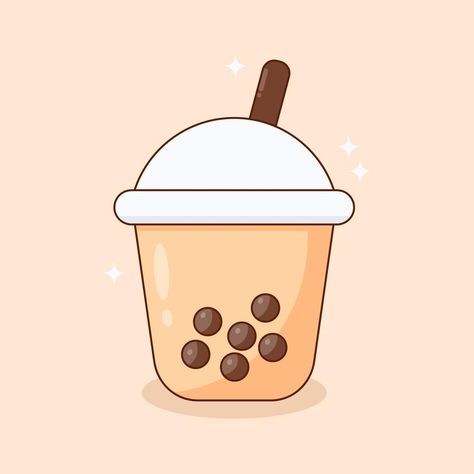 Doodle Cartoon Delicious Milk Boba Tea Milk Tea Drawing, Boba Cartoon, Boba Drawing, Tea Drawing, Cute Milk, Doodle Cartoon, Nike Wallpaper, Google Doodles, Cartoon Drawing