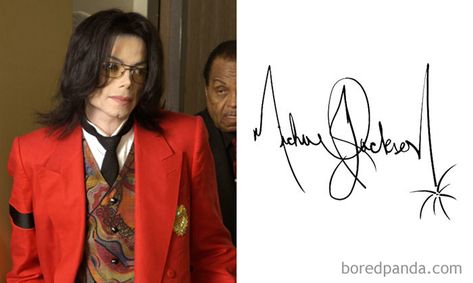 Michael Jackson Signature, Famous Autographs, Celebrity Autographs, Celebrity Airport Outfit, Airport Outfit Celebrity, Celebrity Acne, Celebrity Art Portraits, Mad Father, Celebrity Airport Style