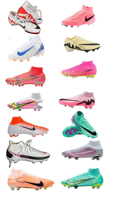 Rugby Cleats, Football Hairstyles, Cool Football Boots, Girls Soccer Cleats, Best Soccer Shoes, Rugby Boots, Nike Football Boots, Soccer Outfit, Soccer Inspiration