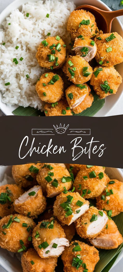 Easy Chicken Bites Recipe. Perfectly seasoned, tender chicken bites that are quick to make and irresistible to eat! Great for parties, lunches, or a light dinner. Recipes Using Cubed Chicken, Easy Chicken Bites, Chicken Bites Recipe, Chicken Bites Recipes, Chicken Bites, Tender Chicken, Light Dinner, Delicious Chicken, Chicken Tenders