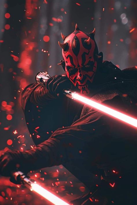 Maul Wallpaper, Darth Maul Tattoo, Darth Maul Wallpaper, Darth Maul Art, Star Wars Sith Lords, Dark Maul, Dark Lord Of The Sith, Star Wars Sith, Dark Side Star Wars