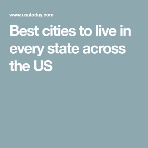 Best cities to live in every state across the US East Grand Rapids, Cost Of Living, Best Places To Live, Marketing Jobs, Best Cities