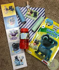 Puppy Dog Pals Birthday Party Birthday Favor Ideas, Puppy Dog Pals Birthday Party, Birthday Party Gift Bags, Puppy Pals, Tips For Dogs, Puppy Dog Pals, Puppy Birthday Parties, 2nd Birthday Party, Puppy Birthday