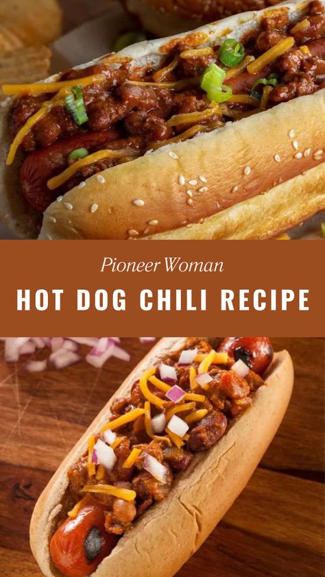 Pioneer Woman Hot Dog Chili Recipe Turkey Chili For Hot Dogs, Chili Recipe For Chili Dogs, Best Chili Dog Recipe, Hot Dog Chili Recipe Easy Quick, Chili For Hot Dogs Recipes, Hot Dog Chili Recipe Easy, West Virginia Hot Dog Chili Recipe, Chili For Hotdogs, Chili For Chili Dogs