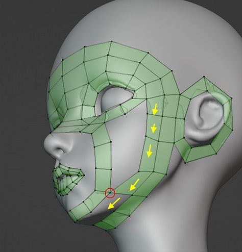 7 Retopology Character, Retopology Face, Blender Retopology, Head Topology, Body Topology, Face Topology, Blender Character Modeling, Maya Modeling, 3d Karakter