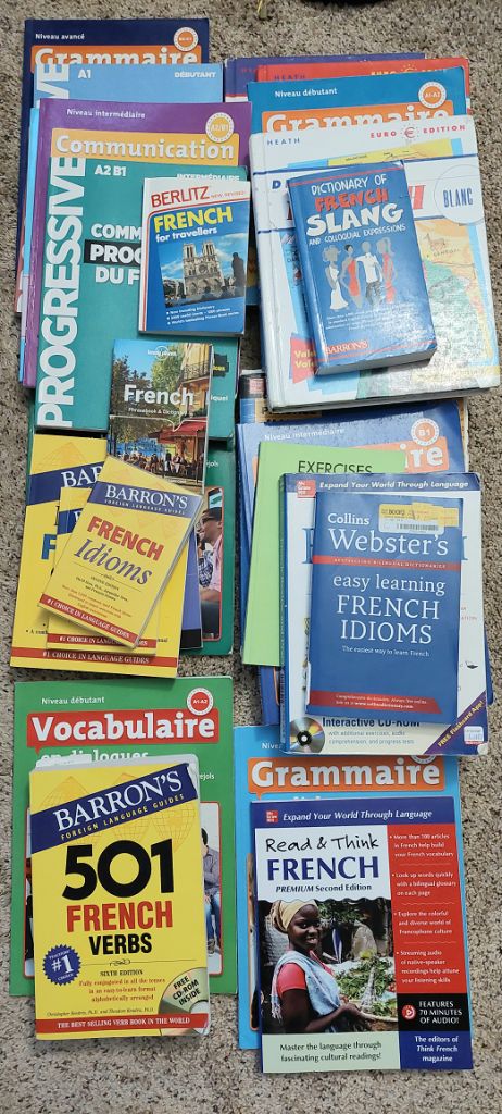 Books To Learn French, French Books For Beginners, French Teacher Aesthetic, French Study Aesthetic, French Language Learning Aesthetic, Studying French Aesthetic, French Language Aesthetic, Learning French Aesthetic, French Learning Books