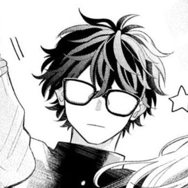 Manga Boy With Glasses, Anime Glasses Boy, Male Manga, Boy Profile, Nerdy Guys, Pfp Matching, Male Icon, Anime Cover Photo, Gothic Anime