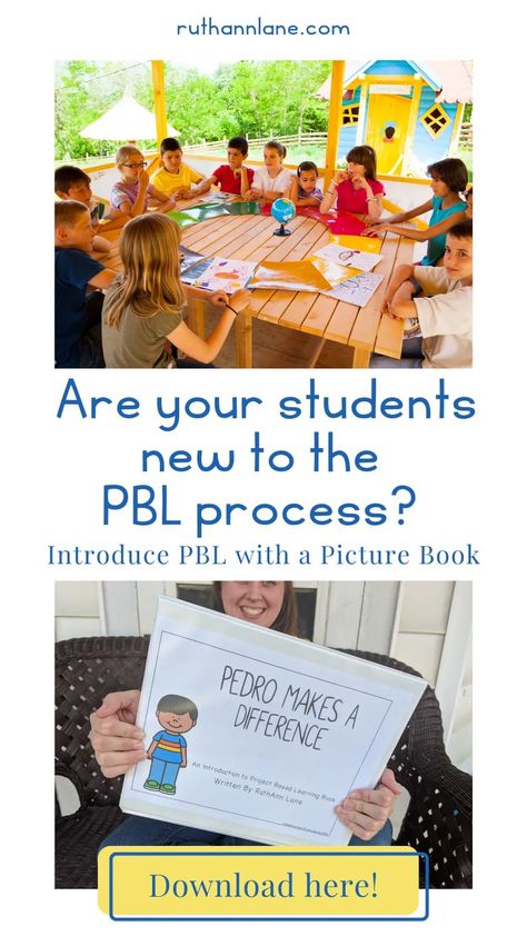 Are you looking for a way to teach your elementary students about PBL? Starting Project Based Learning in your elementary classroom can be difficult for students to understand. This original text, written by veteran PBL coach and facilitator RuthAnn Lane, walk students through an example PBL unit with each of the important elements mentioned. Facilitate a conversation about what will be coming during their unit with the illustrations and prompts included in this text. Learn more. Pbl Projects Elementary, Pbl Projects, Clean Up Day, Elementary Lessons, General Science, Summer Classes, School's Out For Summer, Teachers Pay Teachers Seller, Butterfly Life Cycle