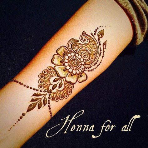 Forearm Mehendi Design, Hanna Tattoos, Mendhi Tattoo, Henna Nails, Tato Henna, Bridal Mehendi Designs Hands, Inner Forearm, Mehndi Design Pictures, Perfect Tattoo