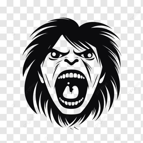 angry monster drawing on white vector a simplistic black icon of screams on a white background no Angry Monster, Monster Drawing, Black Icon, Ad Background, Free Png, Vector File, Scream, Graphic Resources, Transparent Background