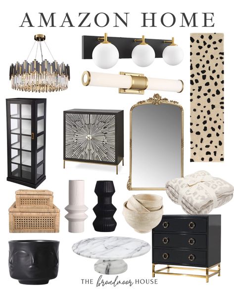 Black And Silver Living Room, Home Decorating Ideas Living Room, Black And Gold Living Room, Silver Living Room, Home Decor Gift Ideas, Luxe Living Room, Decor Gift Ideas, Gold Living Room, Glam Living Room