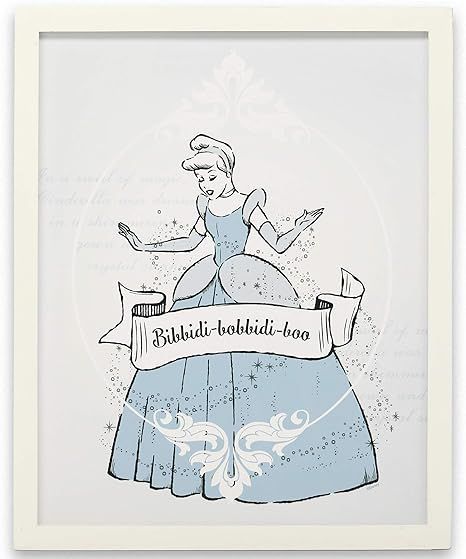 Amazon.com: Open Road Brands Disney Peter Pan Tinker Bell Faith Trust and Pixie Dust Framed Wood Wall Decor - Cute Tinker Bell Picture for Bedroom or Home Decor: Posters & Prints Adult Disney Bedroom, Cinderella Baby Shower, Disney Picture Frames, Cinderella Pictures, Baby Wall Stickers, Disney Wall Decor, Bell Pictures, Disney Wall Art, Disney Bedrooms