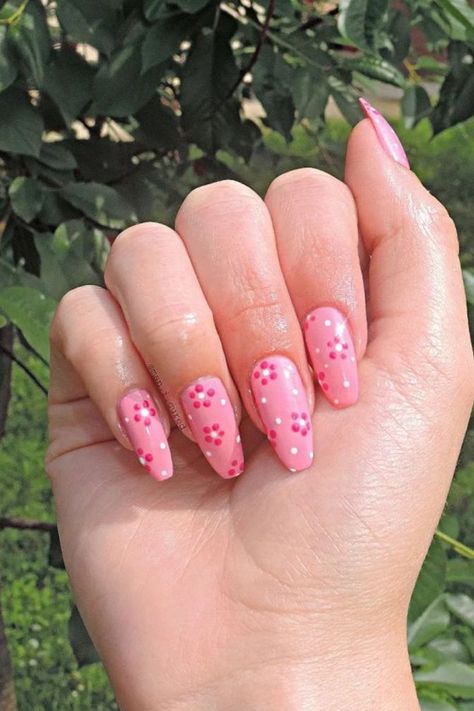 toothpicks, or bobby pins and achieve this go-to pink nail art for long nails to cherish this spring. Spring is the season of flowers, and this is giving just that! Nail Art With Toothpick, Nail Art For Long Nails, Toothpick Nail Art, Pink Nail Art, Flower Nail Art, Pink Nail, Bobby Pin, Flower Nails, Toothpick