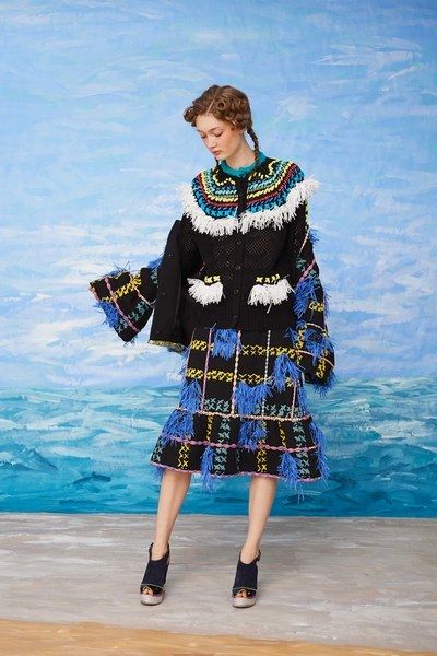 Expensive Fashion, Tsumori Chisato, Knitwear Fashion, Vogue Russia, Fashion Photography Editorial, Winter Trends, Fair Isle Sweater, Fashion 2018, Cool Sweaters