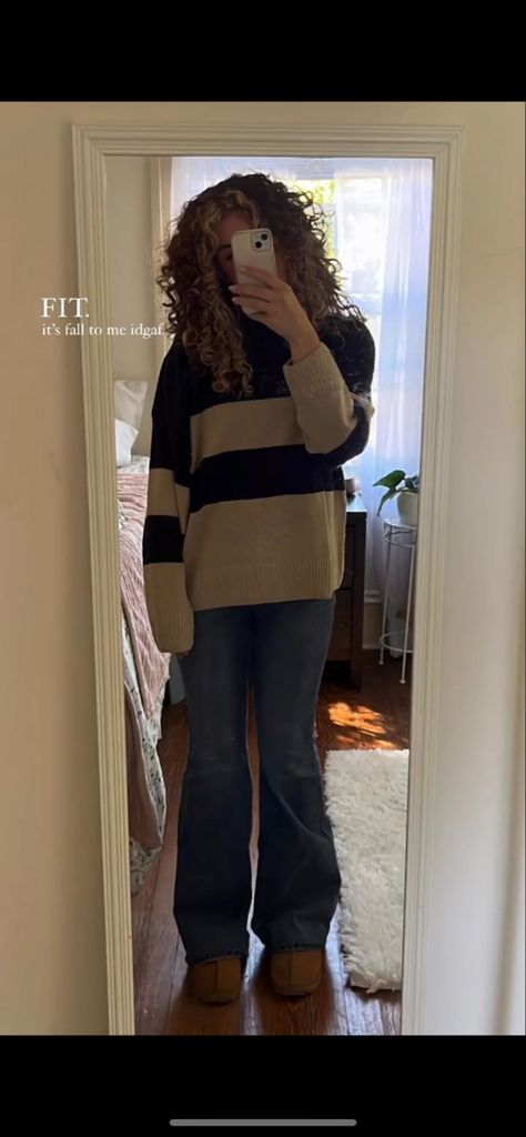 Curly Hair Outfits Fall, Winter Outfits Curly Hair, Curly Hair Fall Outfits, Wavy Hair Outfits Winter, Curly Hair Outfits Winter, Curly Hair Winter Outfits, Rory Gilmore Style, Winter Fit, Fall Fit