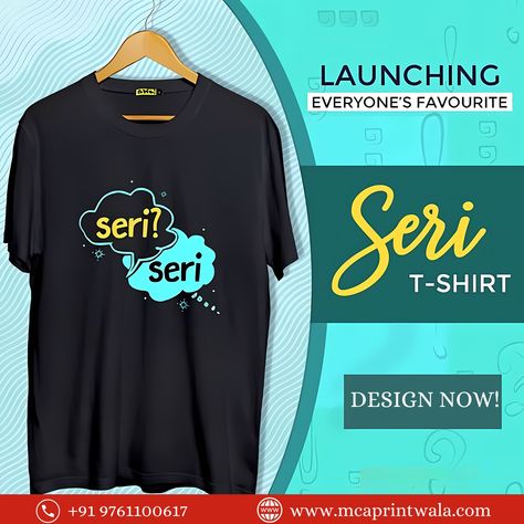 Seri T-shirt Print For More Information:- +91 9761100617 [Best Printing Solutions In Uttar Pradesh, Mug Printing in Bulandshahr, Perfect Gift for her , Brand Identity, T-shirt Printing, brand visibility, Cussion Printing, Brand promotion, Promotional gifts, Anniversary gifts, Customised gifts] #shyamdigiservices #mcaprintwala #bulandshahr Brand Visibility, Customised Gifts, Gifts Anniversary, Brand Promotion, Shirt Printing, Mug Printing, T Shirt Printing, Uttar Pradesh, Promotional Gifts