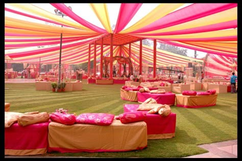 ShaadiPlanners Info & Review | Decor & Events in Delhi | Wedmegood Simple Wedding Venues, Mandap Design, India Decor, Sangeet Decor, Haldi Decor, Event Planning Decorations, Mehendi Decor, Wedding Decors, Marriage Decoration