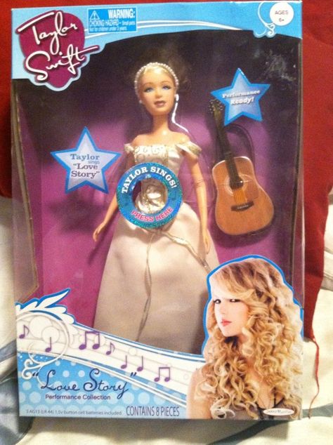 Jakks Pacific Taylor Swift "love Story" Doll #jakkspacific Taylor Swift Doll, Taylor Swift Barbie Doll, Queen Of The Waves Barbie, Stevie Nicks Barbie Doll, Mariah Carey Music Box Era, Mariah Carey Barbie Doll, Disney Princess Dolls 2000s, Ariana Grande Outfits, Dolls For Sale