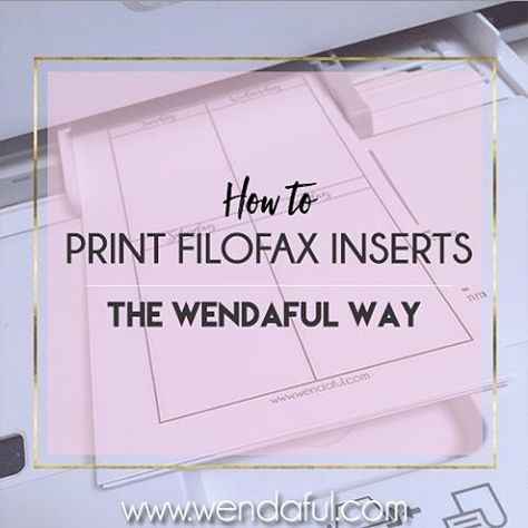 Check out the blog {www.wendaful.com} to learn my secret to printing inserts easily! Sorry for the lack of posts, I've just been feeling very unproductive and lazy, but I picked up my planner last night and read about 3 self help books and this morning I started the miracle morning routine! I've gotten so much done already and hope to keep this up! #inserts #wo2p #plannernerd #blog #blogger #planner #planning #planneraddict #plannerlove #plannernerd #plannerinserts Filofax Printables, Filofax Inserts, Filofax Personal, Filofax A5, Journal Diy, My Planner, Creative Planner, Planner Obsessed, Filofax Planners