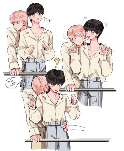 Yoonmin Art, Best Romance Anime, Yoonmin Fanart, Jimin Pictures, Jimin Fanart, Bts Fan Art, Fanart Bts, Bts Ships, Kpop Funny Bts