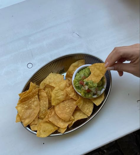 Guac And Chips Aesthetic, Cute Home Design, Chips Aesthetic, Chips And Guac, Palette Aesthetic, Mood Palette, Paris Mood, Italy Beach, Protein Chips