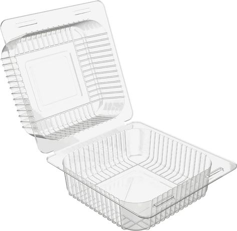 Amazon.com: Axe Sickle 100 Count Clear Plastic Hinged Take Out Containers Clamshell Takeout Tray Food Clamshell Containers Outside Diameter 5.3 x 4.7 inch for Dessert, Snacksetc, Cakes Slice, Cookies, Salads: Industrial & Scientific Cookie Salad, Disposable Food Containers, Coconut Bites, Salads Pasta, Clamshell Packaging, Dessert Cakes, Individual Cakes, Take Out Containers, Product Showcase