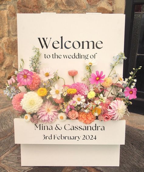 Wildflower Wedding Theme, Welcome Flowers, Wedding Instagram, Adelaide Hills, Flower Bar, Wedding Entrance, May Weddings, Be Interesting, Pastel Wedding