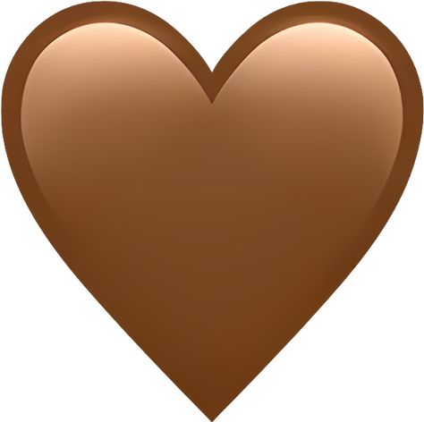 Brown Heart Emoji, Shade Of Brown, Icon Emoji, Brown Heart, Emoji Love, Emoji Photo, Heart Emoji, Girly Accessories, Chocolate Color