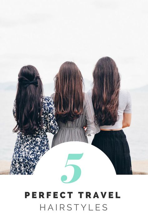 The Best Travel Hairstyles for Girls On The Road http://lindagoeseast.com/2016/12/07/best-travel-hairstyles-girls/ Roadtrip Hairstyles, Wedge Hairstyles, Makeup Advice, Travel Hairstyles, Hairstyles For Girls, Windy Weather, Travel Pics, Hairstyles Summer, Hair Tutorials