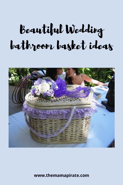 Bathroom Basket Ideas for Wedding Toiletry Basket For Wedding Guests, Wedding Bathroom Basket Ideas, Bathroom Basket Ideas, Wedding Toiletry Basket, Ideas For Bathrooms, Bathroom Basket Wedding, Wedding Baskets, Bathroom Basket, Wedding Bathroom